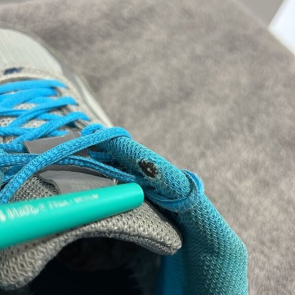 🔥🔥 NEW BALANCE 1540v3 Running Shoes Women Sz 9.5 (2E) Gray/Aqua - EUC - Picture 14 of 14